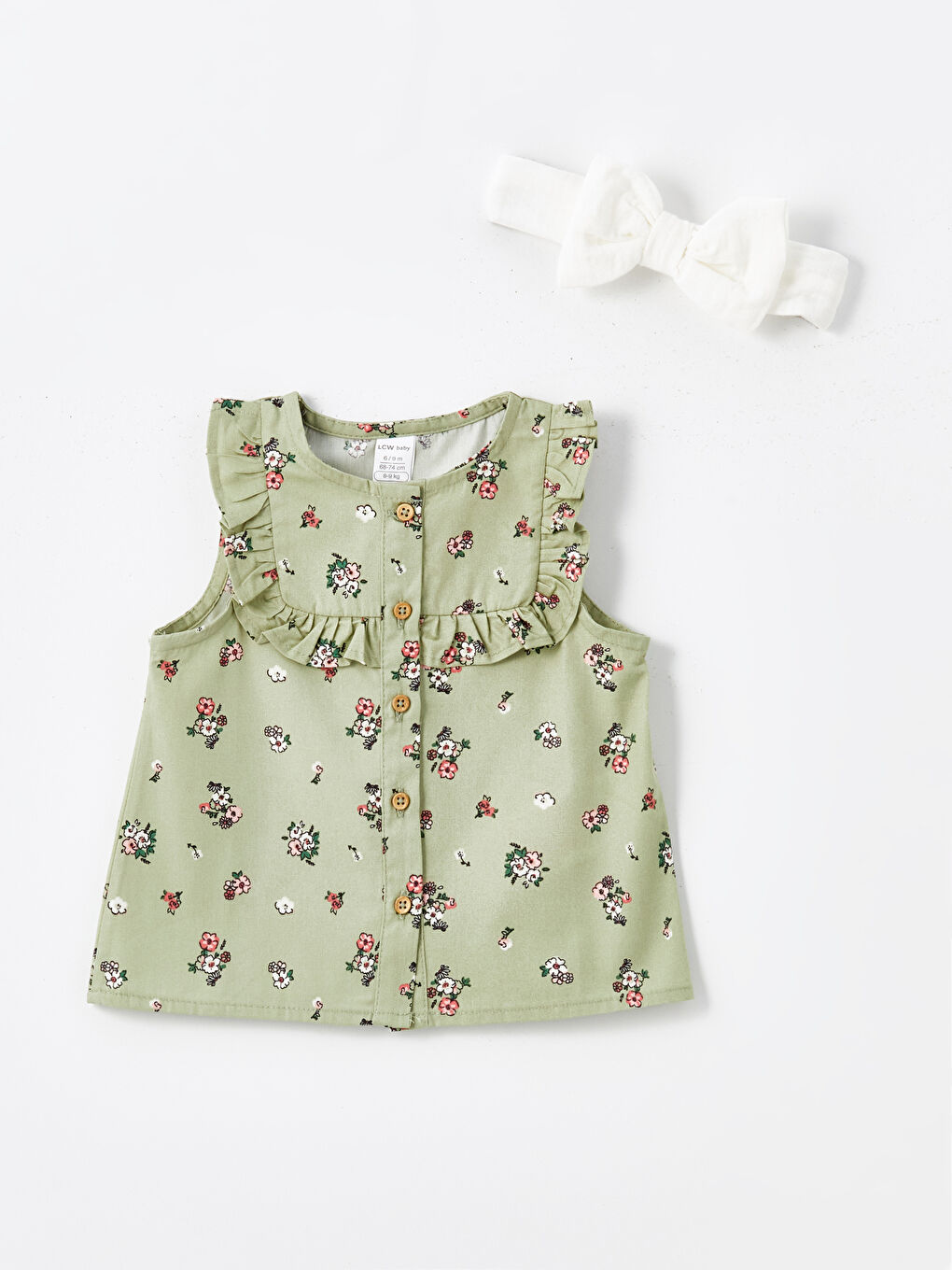 Crew Neck Baby Girl 3-Piece Set -S4EA72Z1-LRR