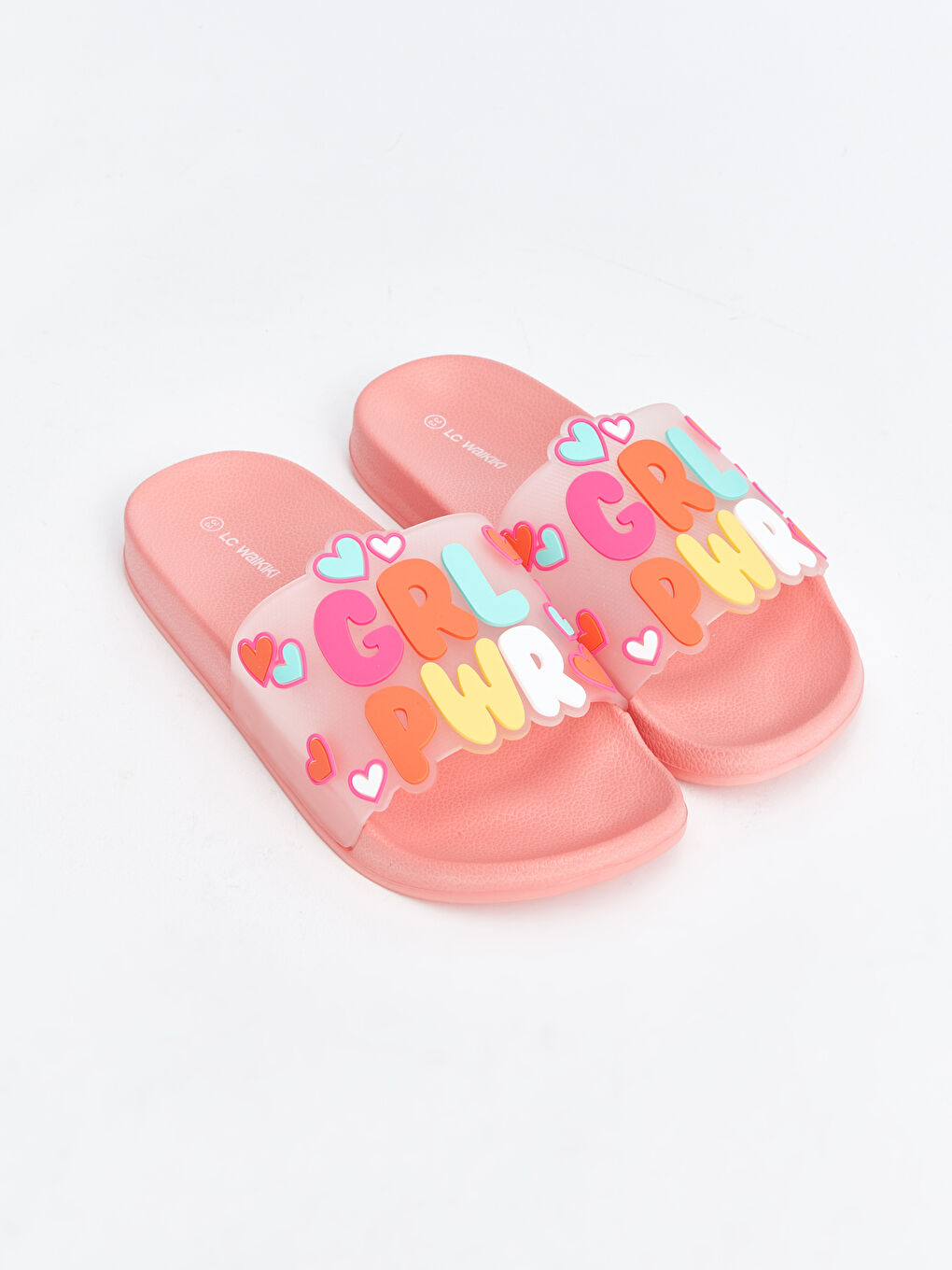 Single Band Printed Girls' Slippers -S4EA99Z4-YA0