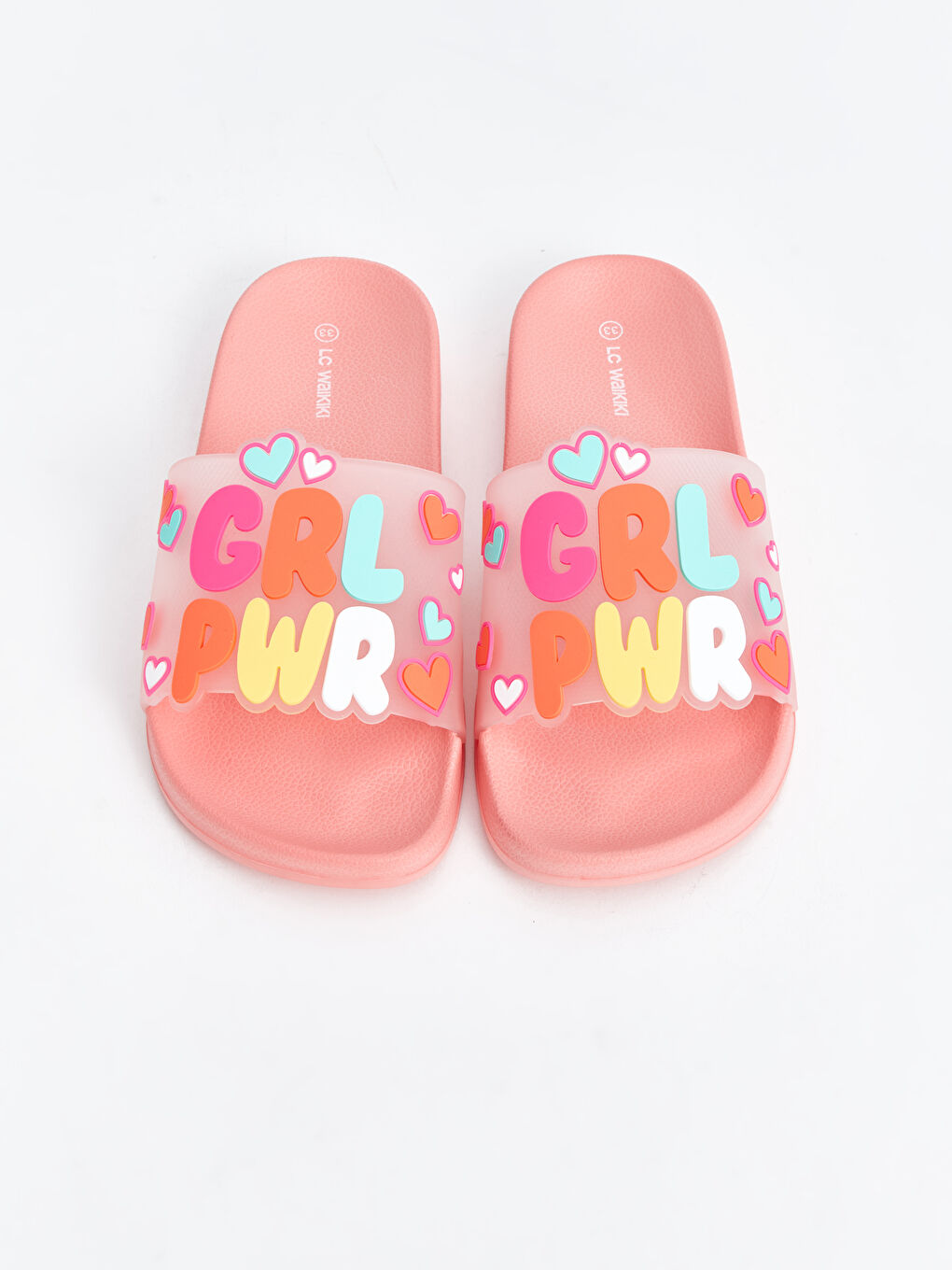 Single Band Printed Girls' Slippers -S4EA99Z4-YA0