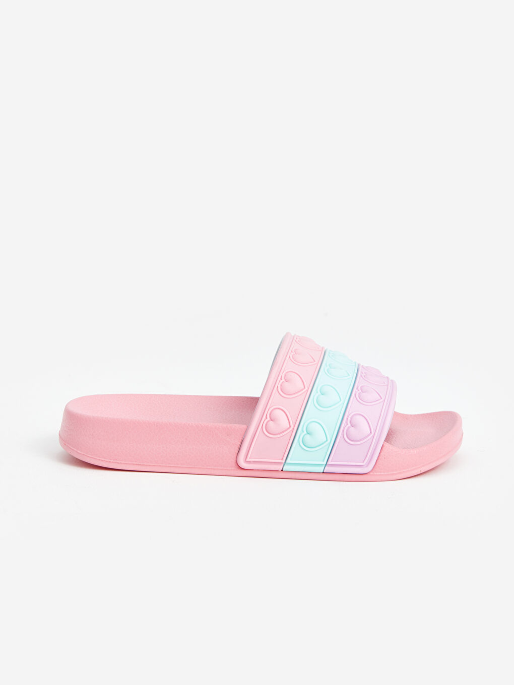 LCW STEPS Pantoufles à motif cœur à bride unique pour Filles -S4EB05Z4-Y1X