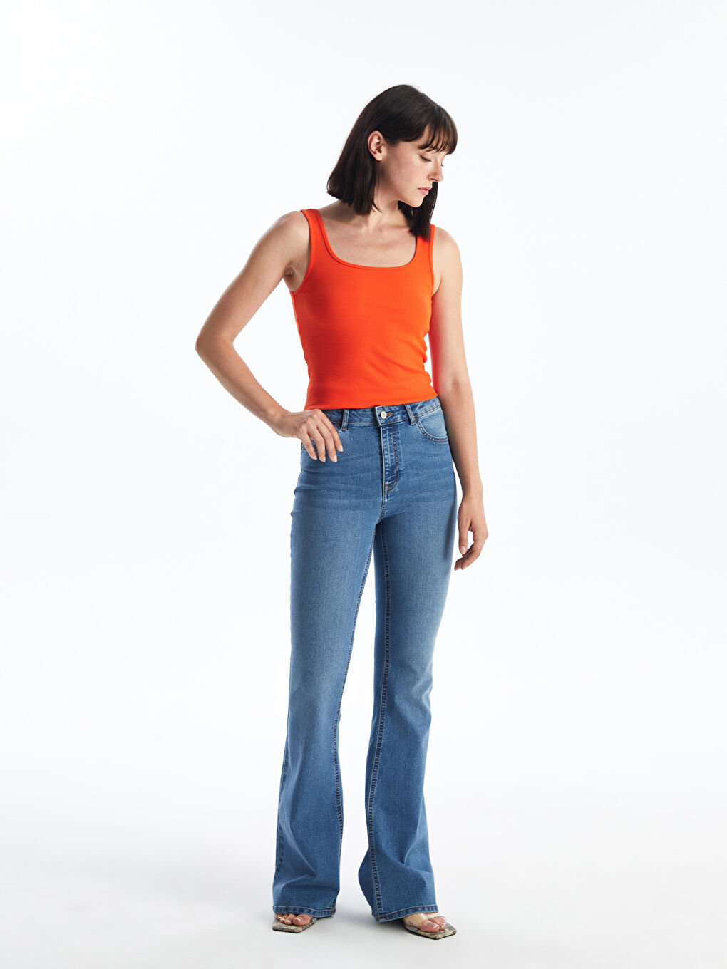 Mars Flare Women's Jeans -S4EB11Z8-507