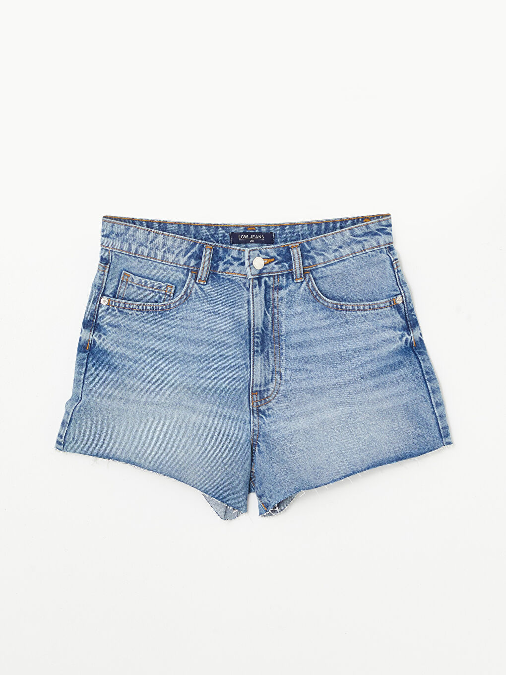 Regular Fit Women's Denim Shorts -S4EB15Z8-507