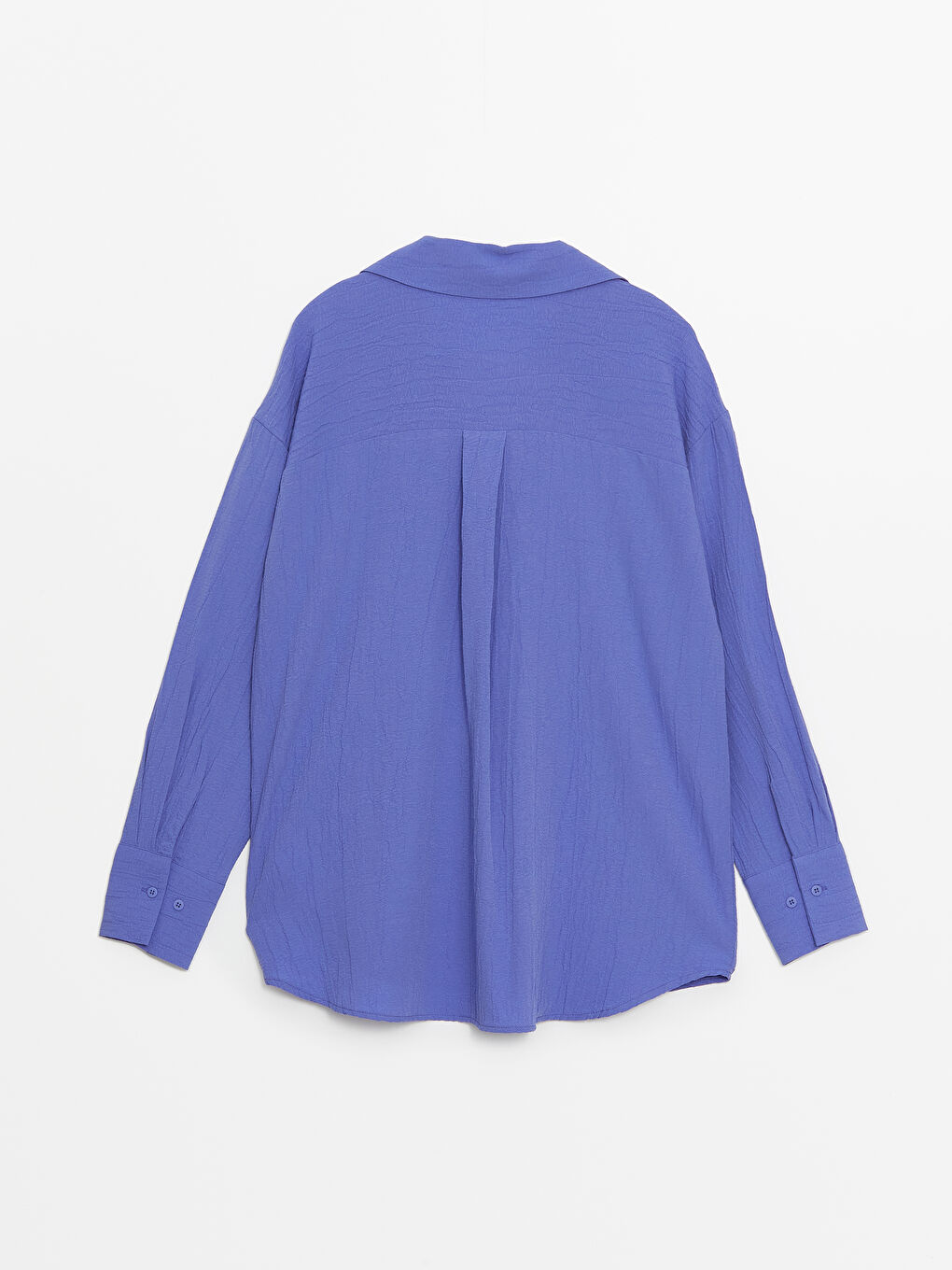 Lila Kadın Düz Gömlek Tunik-6