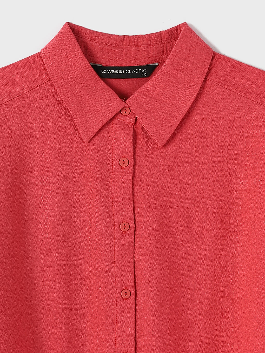 Plain Long Sleeve Oversize Women's Shirt Jacket-2