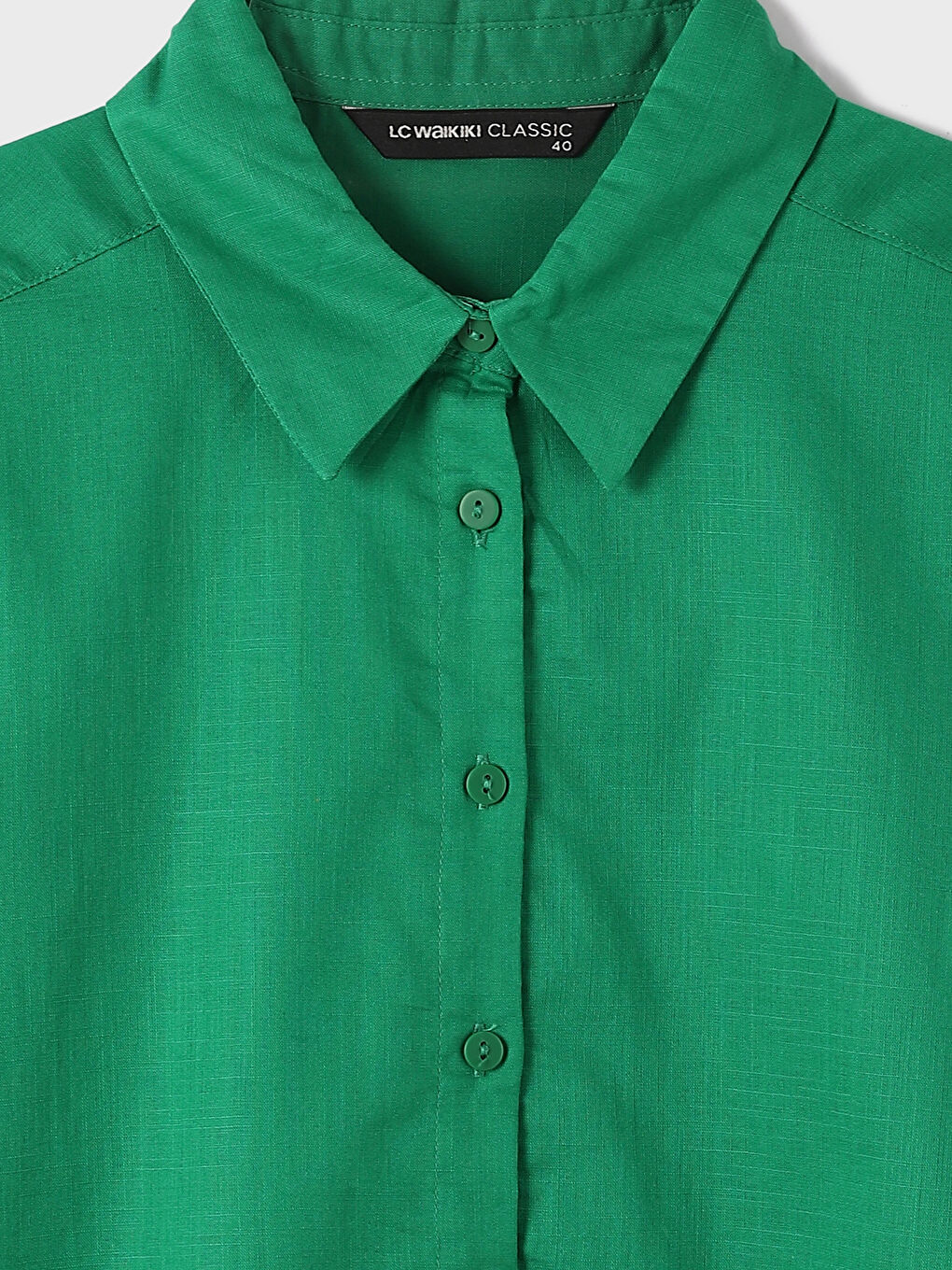 Plain Long Sleeve Women's Shirt Tunic-2
