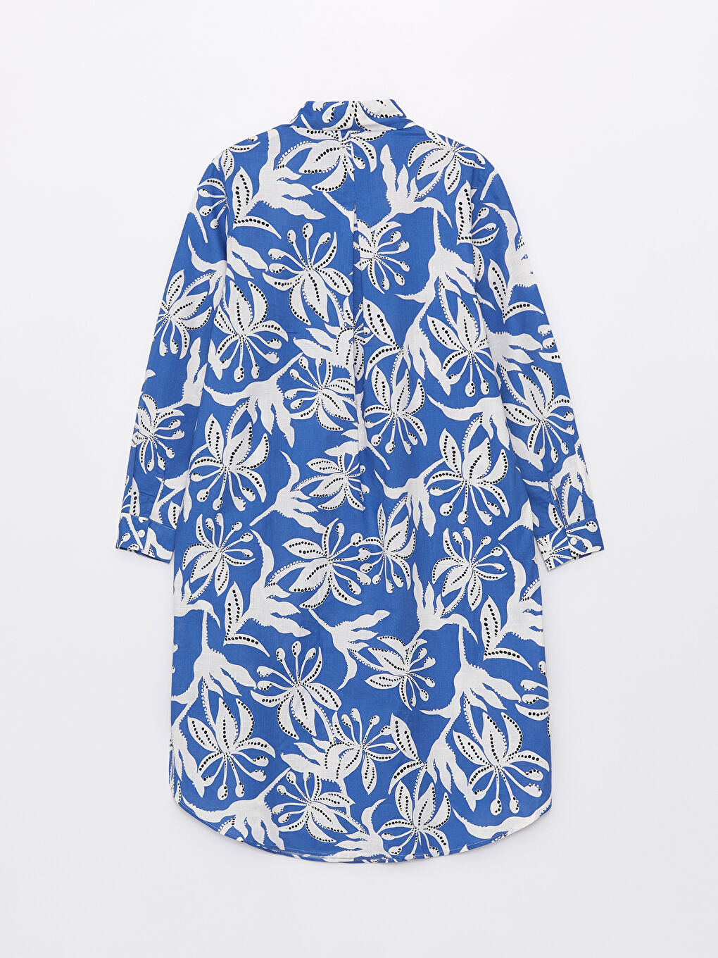 Patterned Women's Shirt Tunic -S4EB49Z8-LQQ