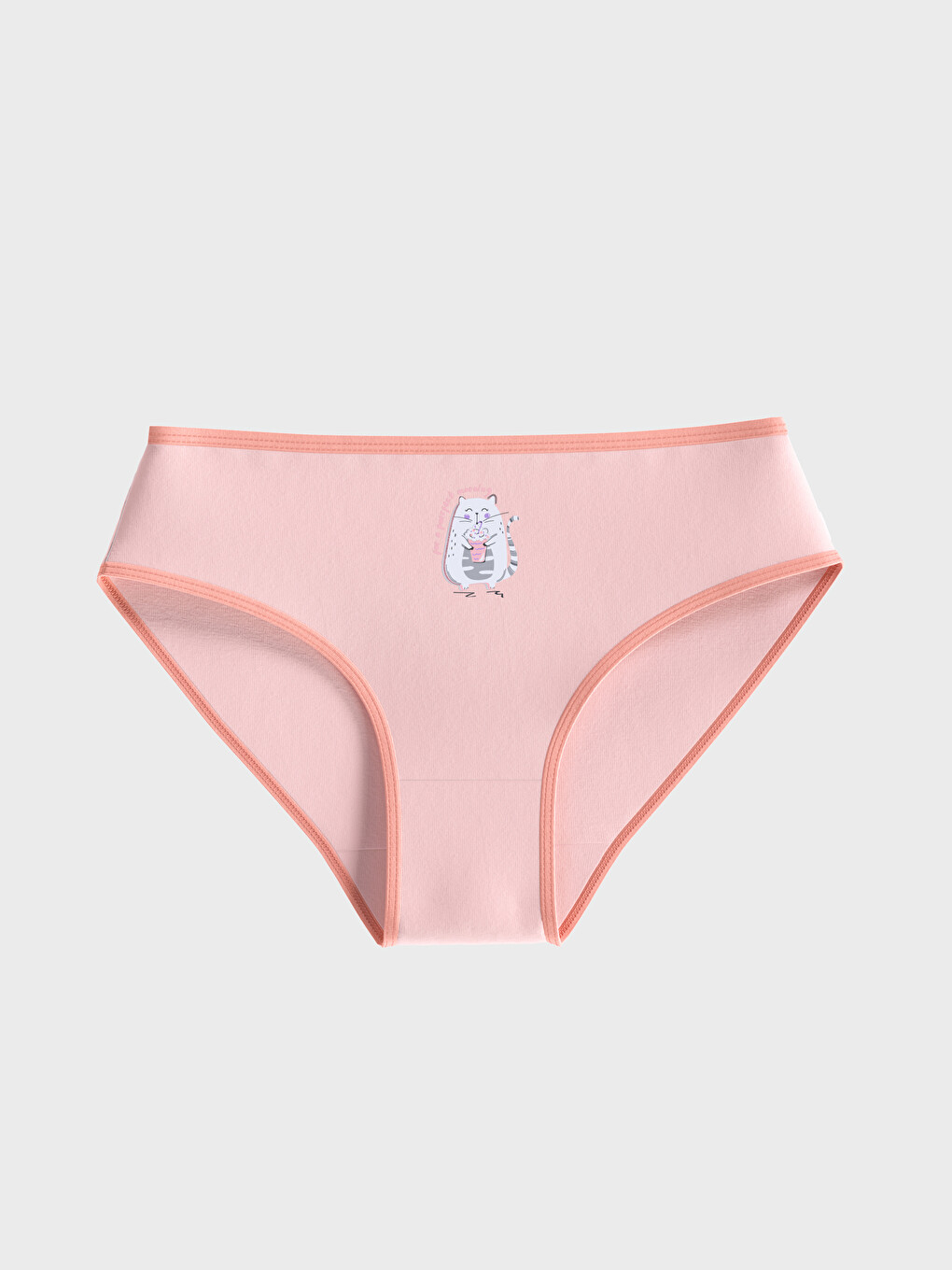 Pembe Baskılı Kız Çocuk Külot