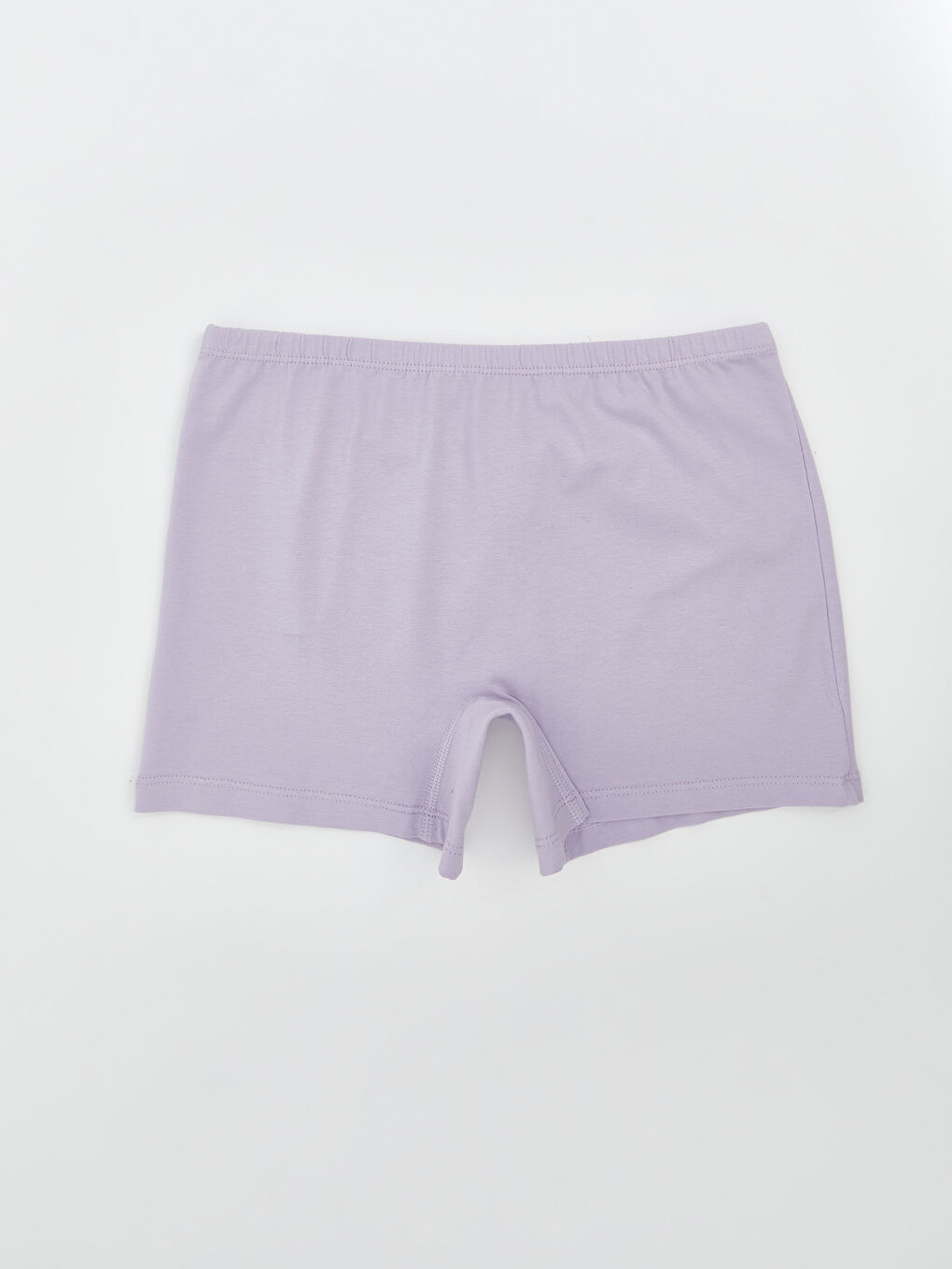 Beyaz Beli Lastikli Kız Çocuk Boxer