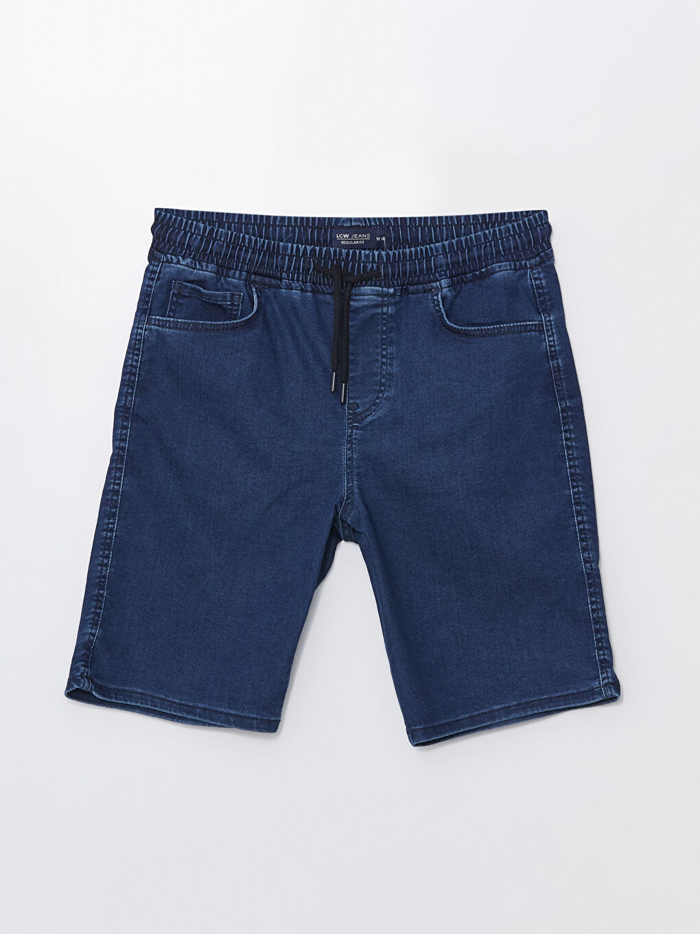 LCW Jeans Orta İndigo Rodeo Standart Kalıp Erkek Jean Şort - 5