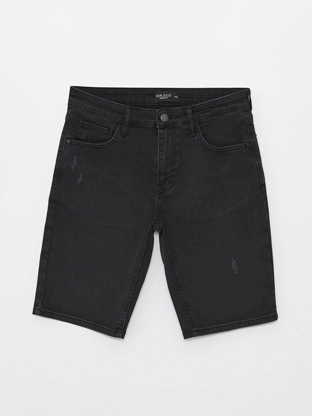 Super Skinny Fit Men's Denim Shorts -S4ED09Z8-326