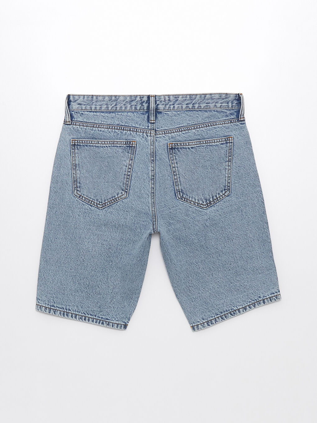 Шорты мужские зауженные джинсовые-6