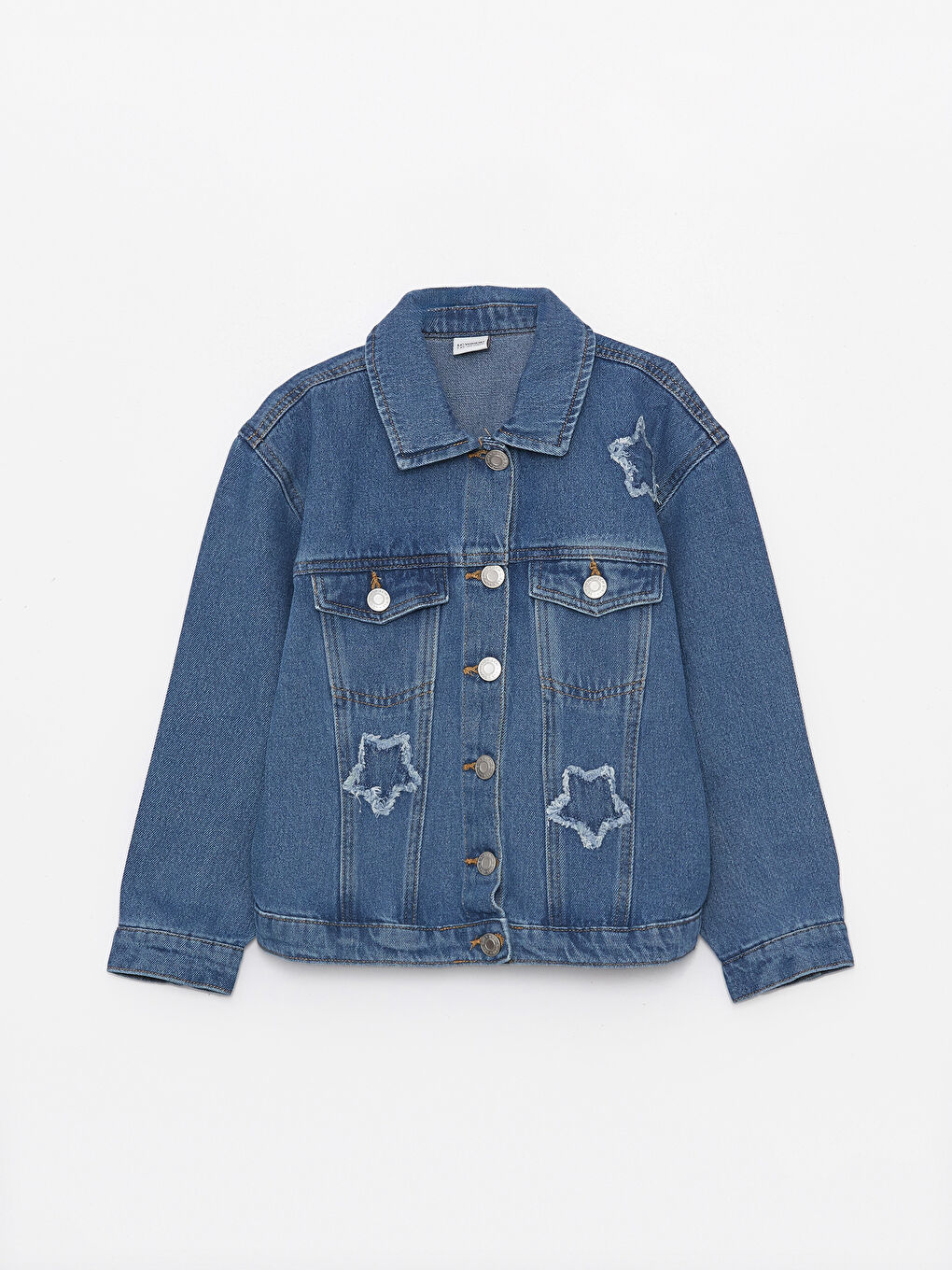 Relaxed Fit Girls' Denim Jacket -S4ED41Z4-SHK