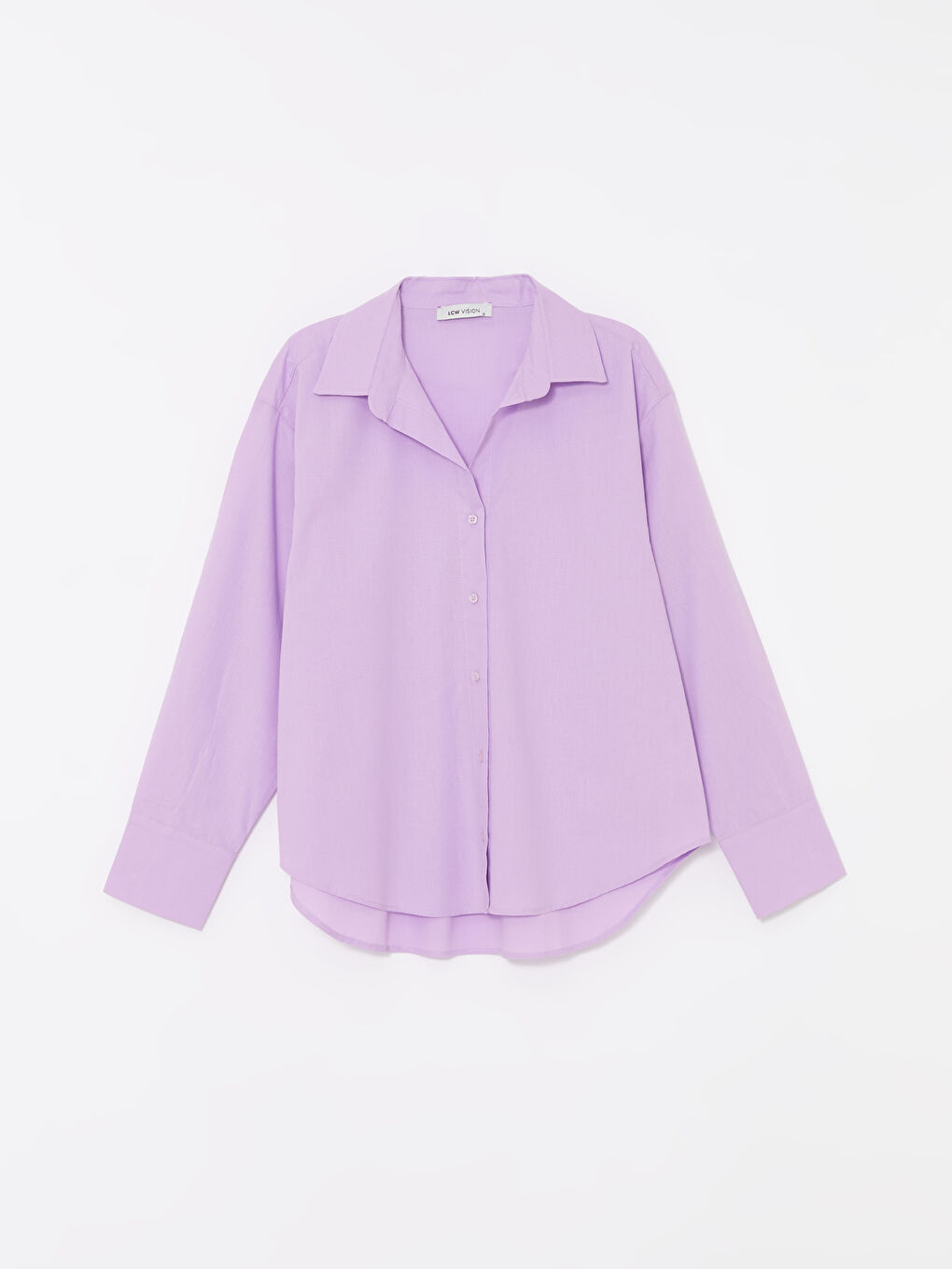 Oversize Poplin Women's Shirt-4