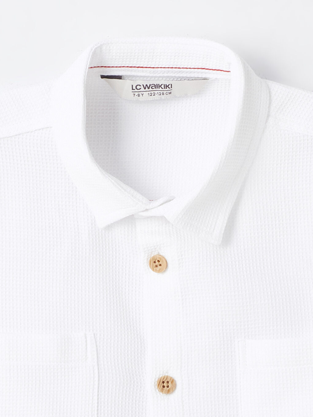 Basic Short Sleeve Boys' Shirt-2