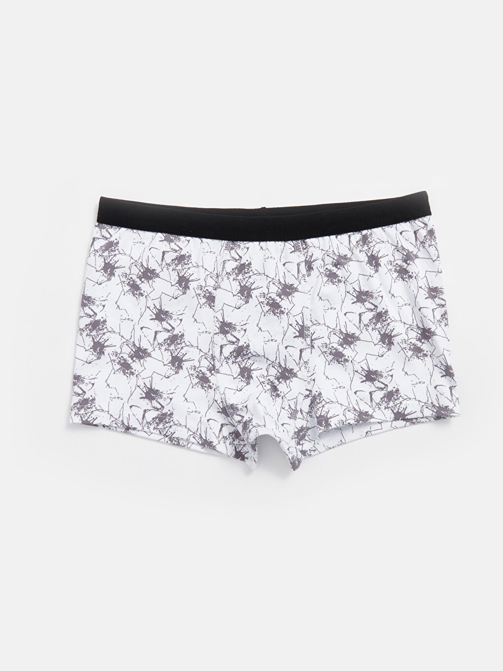LCW Kids Gri Baskılı Erkek Çocuk Boxer