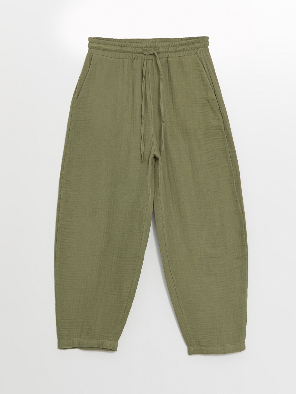 Elasticated Waist Relaxed Fit Women's Trousers -S4EE99Z8-V5N