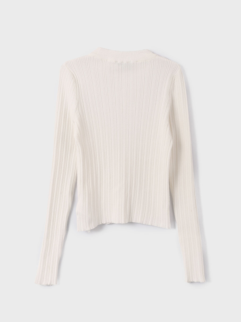 Crew Neck Long Sleeve Women's Sweater -S4EF97Z8-R9J