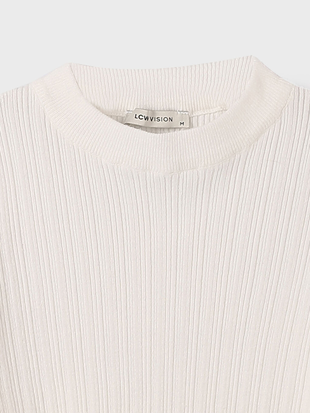 Crew Neck Long Sleeve Women's Sweater -S4EF97Z8-R9J