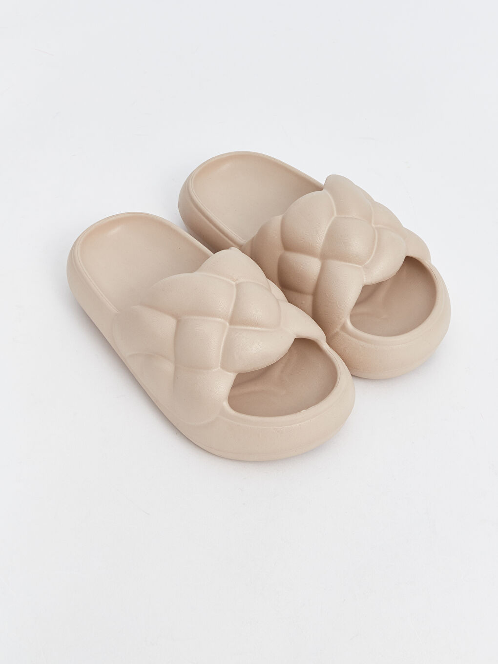 Single Band Patterned Women's Slippers -S4EG01Z8-CR8