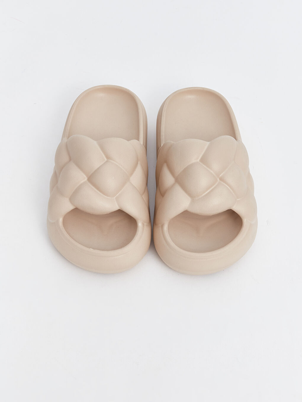 Single Band Patterned Women's Slippers -S4EG01Z8-CR8