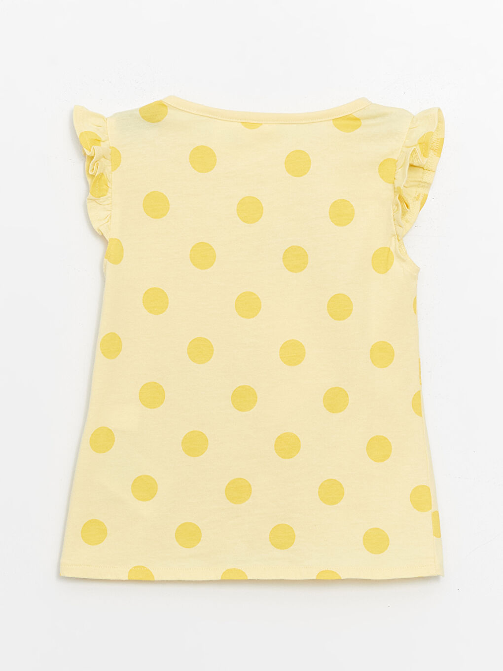 LCW Kids Blouse pour Filles Bébé à Manches Courtes Imprimée Marguerite Col Rond -S4EG35Z1-LUG