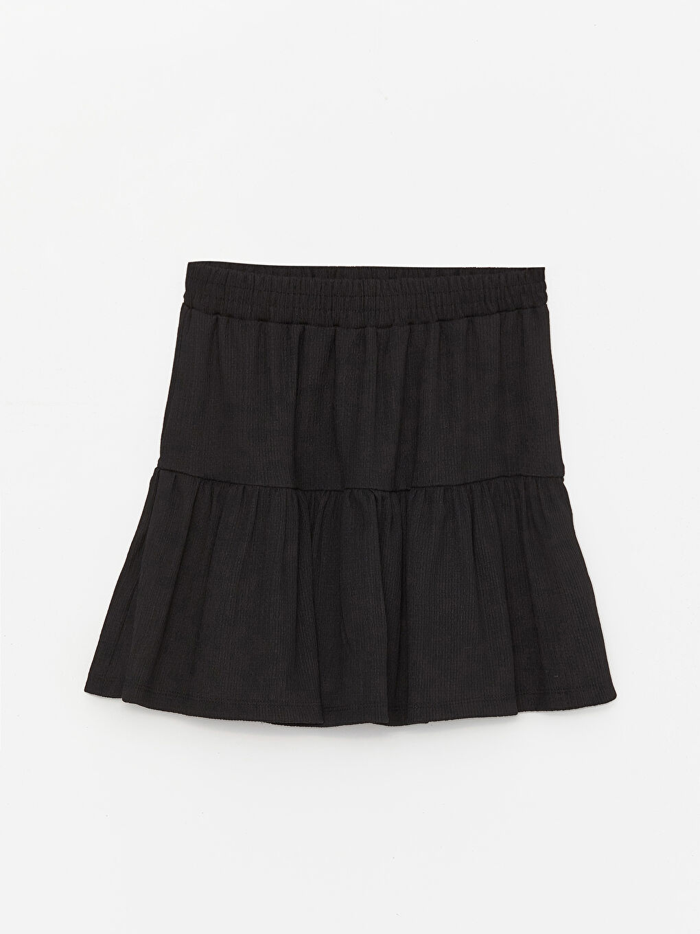 Women's Straight Elastic Waist Short Skirt -S4EG43Z8-CVL