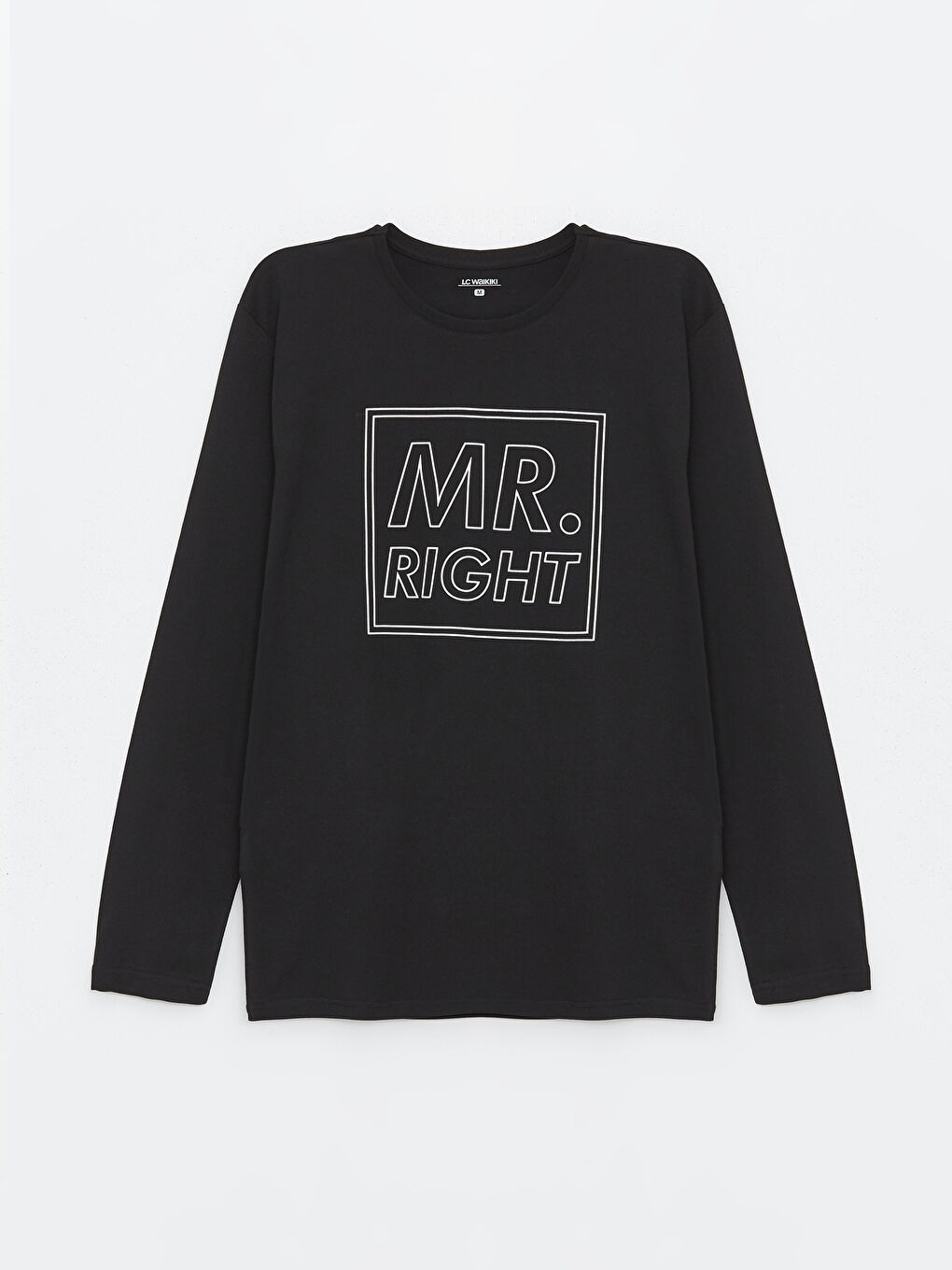 Siyah Standart Kalıp Erkek Pijama Takımı-6