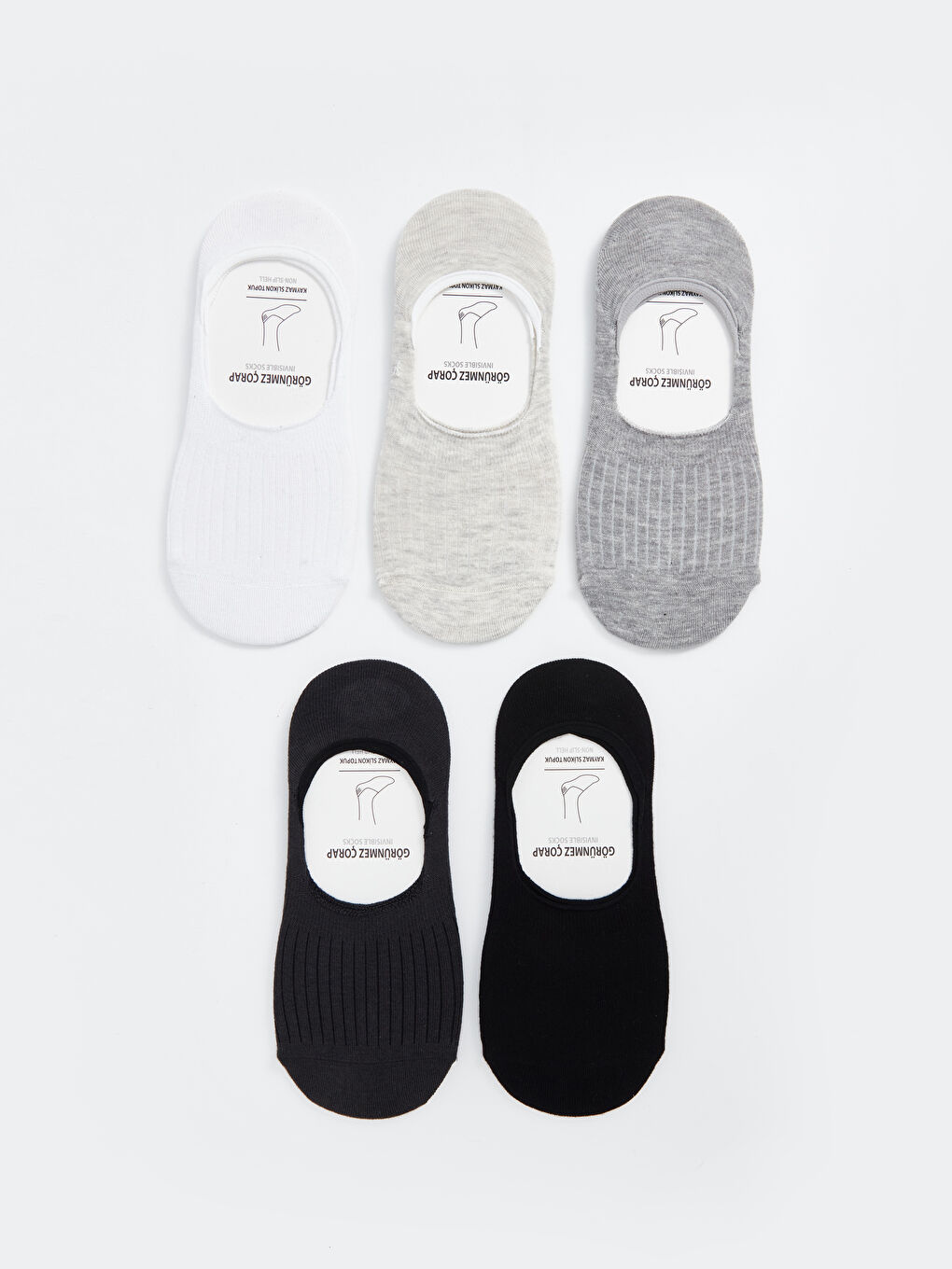 Karışık Erkek Babet Çorap 5'li