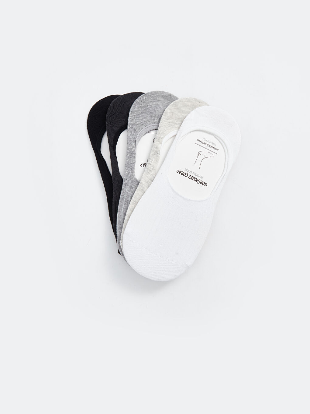 Karışık Erkek Babet Çorap 5'li-2