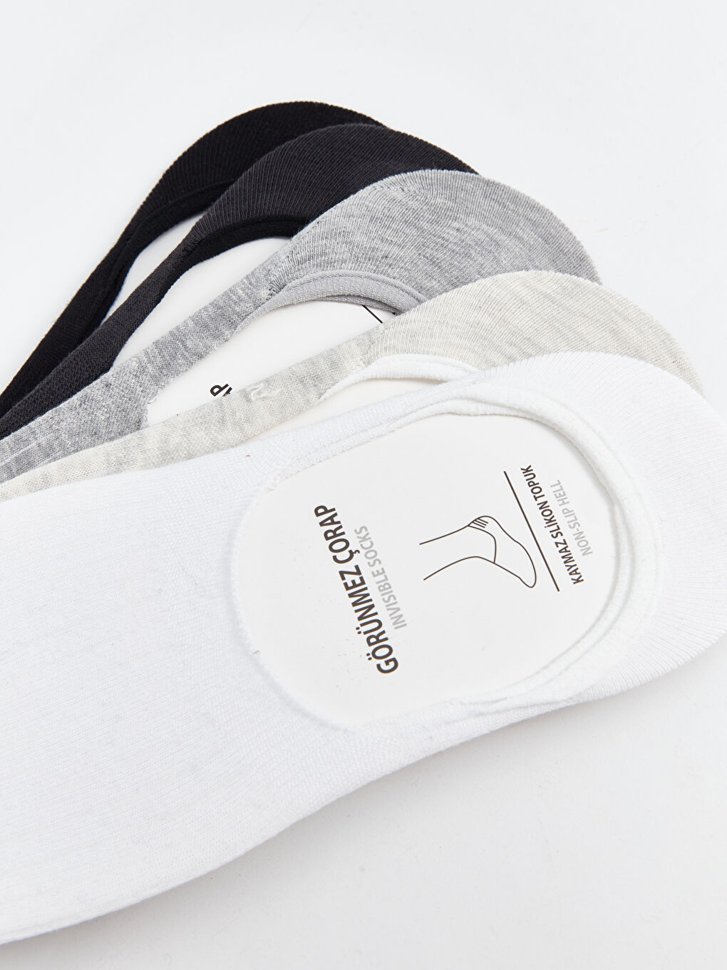 Karışık Erkek Babet Çorap 5'li-3