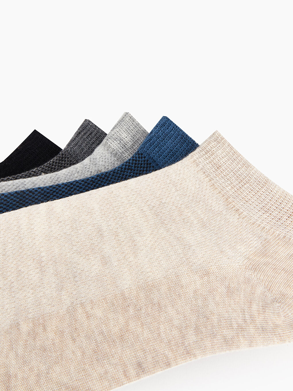 Șosete scurte sport cu model pentru bărbați, pachet de 5-2