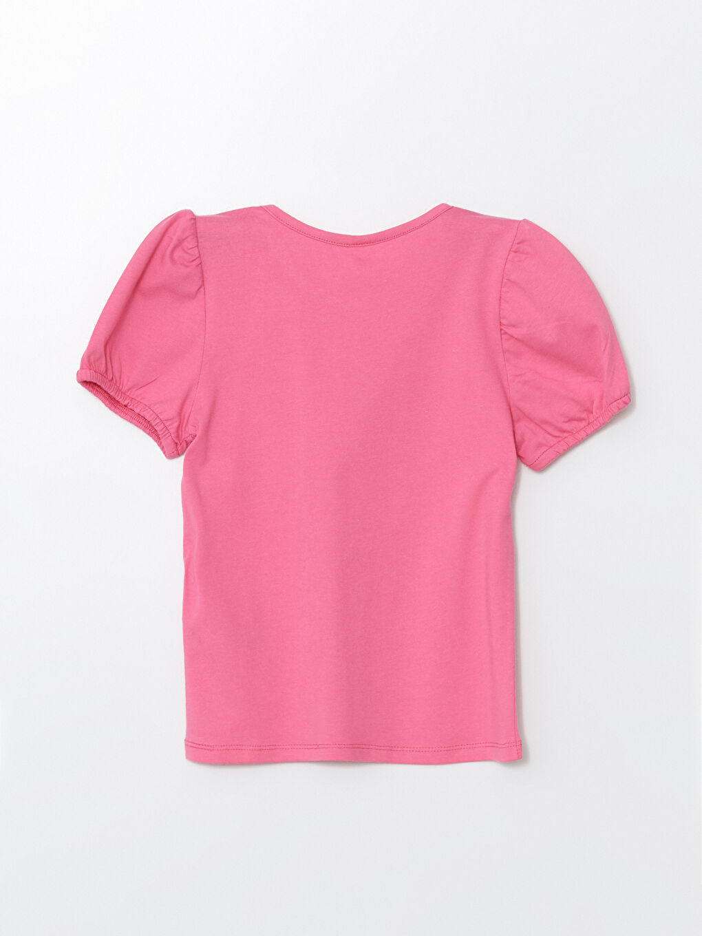 تيشيرت ياقة دائرية مُزهر للبنات الرضع-2