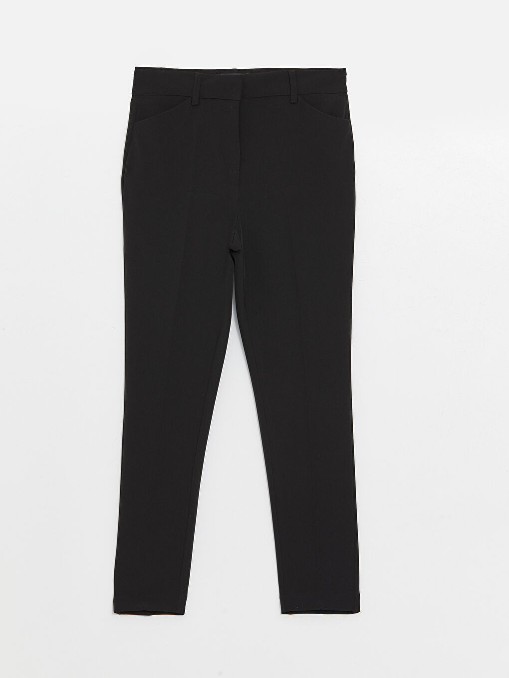 Women's Carrot Fit Plain Trousers -S4EI22Z8-CVL