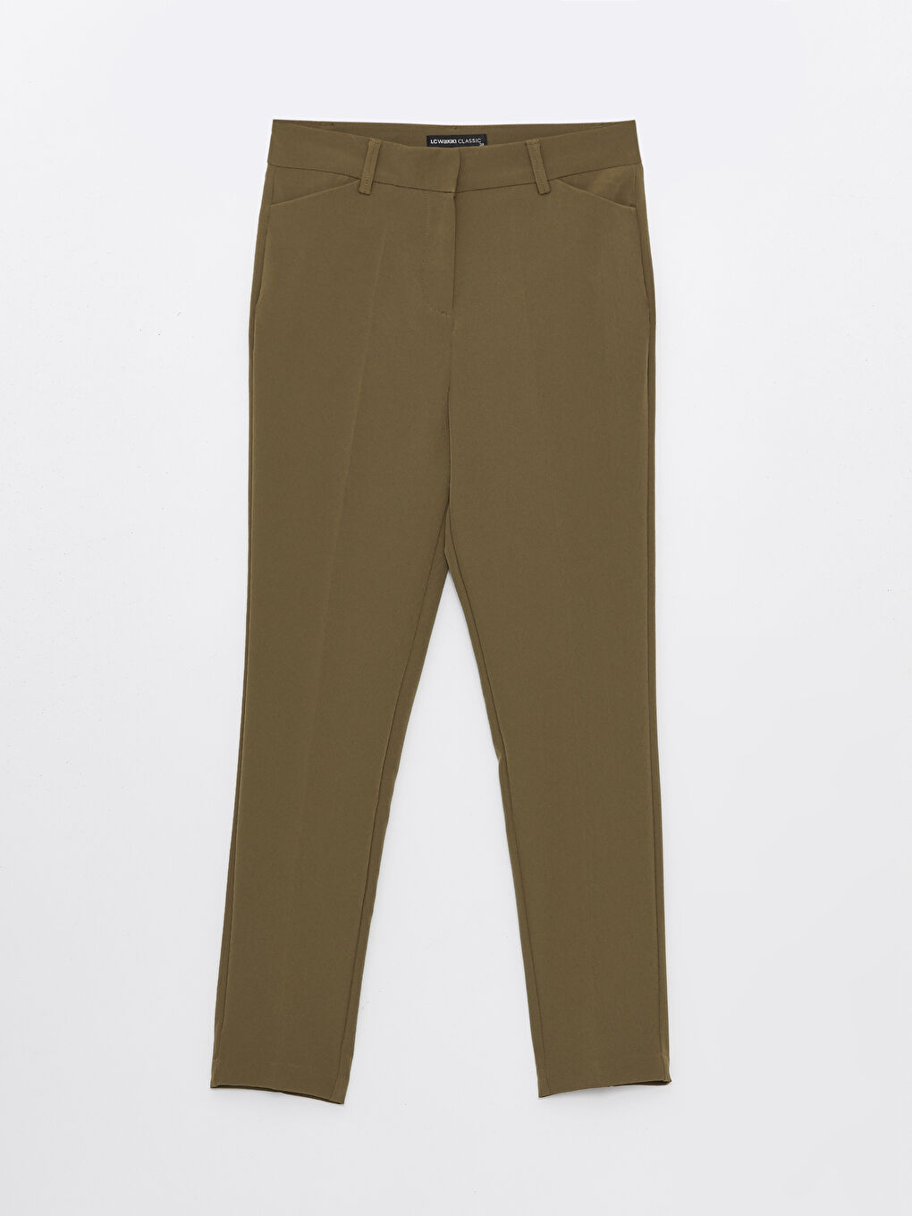 Women's Carrot Fit Plain Trousers -S4EI22Z8-K6F