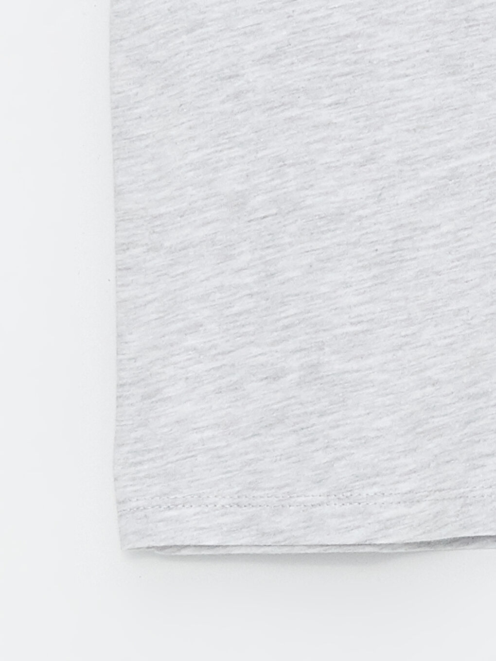 Gri Bisiklet Yaka Baskılı Kısa Kollu Erkek Çocuk Tişört-2