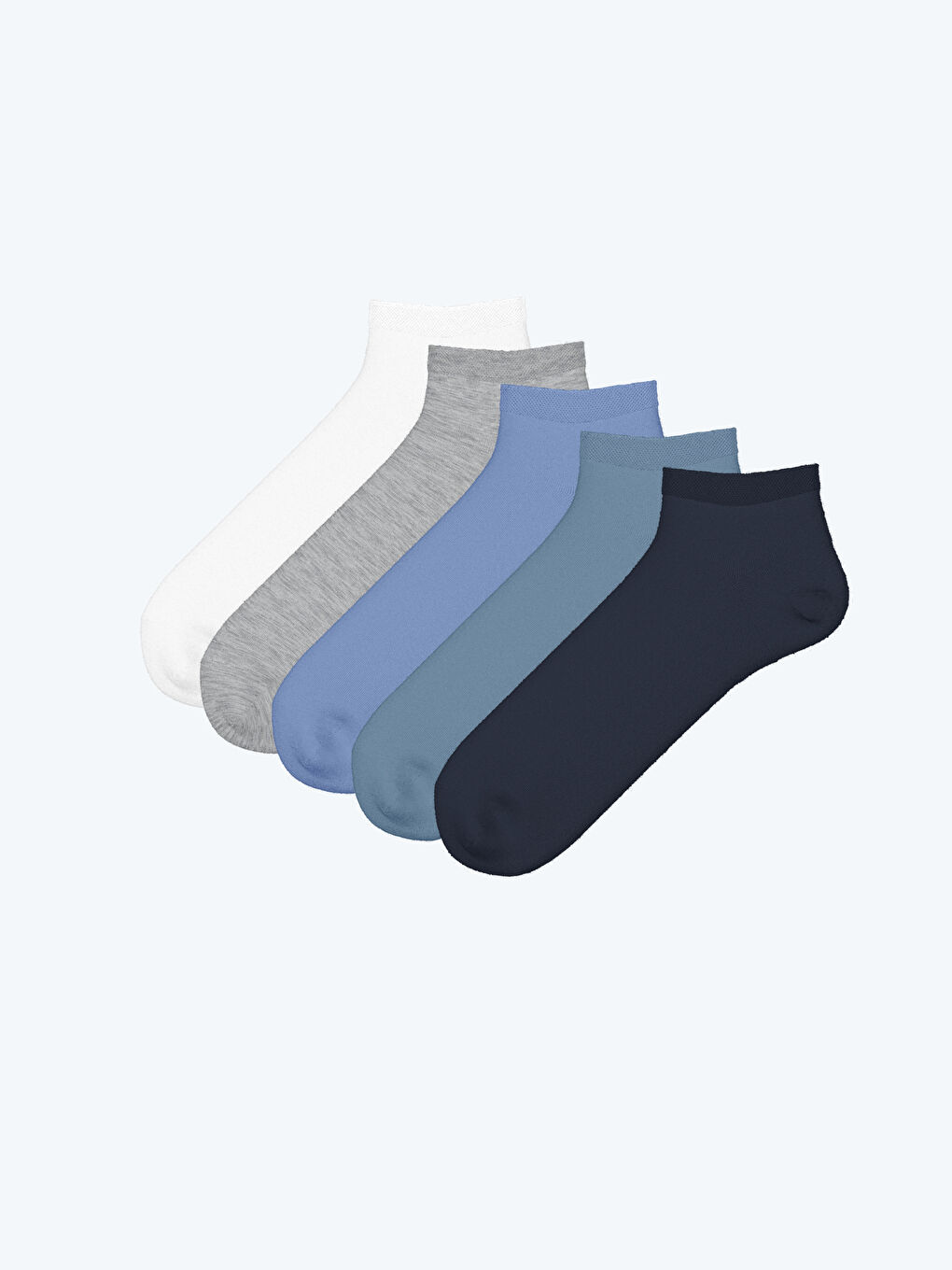 Bamboo Men's Booties Socks 5 Pieces -S4EI77Z8-K00