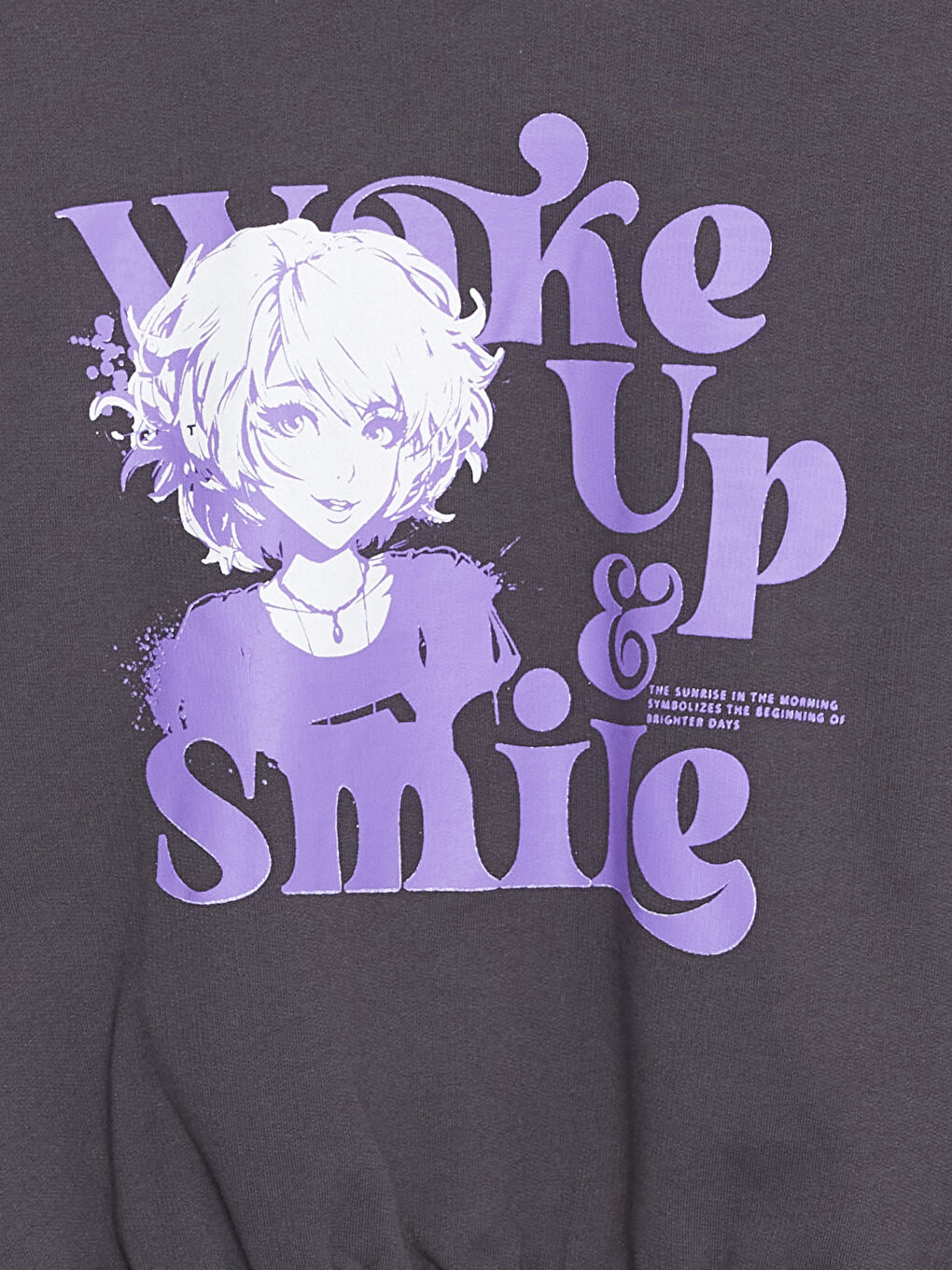 Crew Neck Girls' Sweatshirt and Leggings -S4EJ48Z4-HJU
