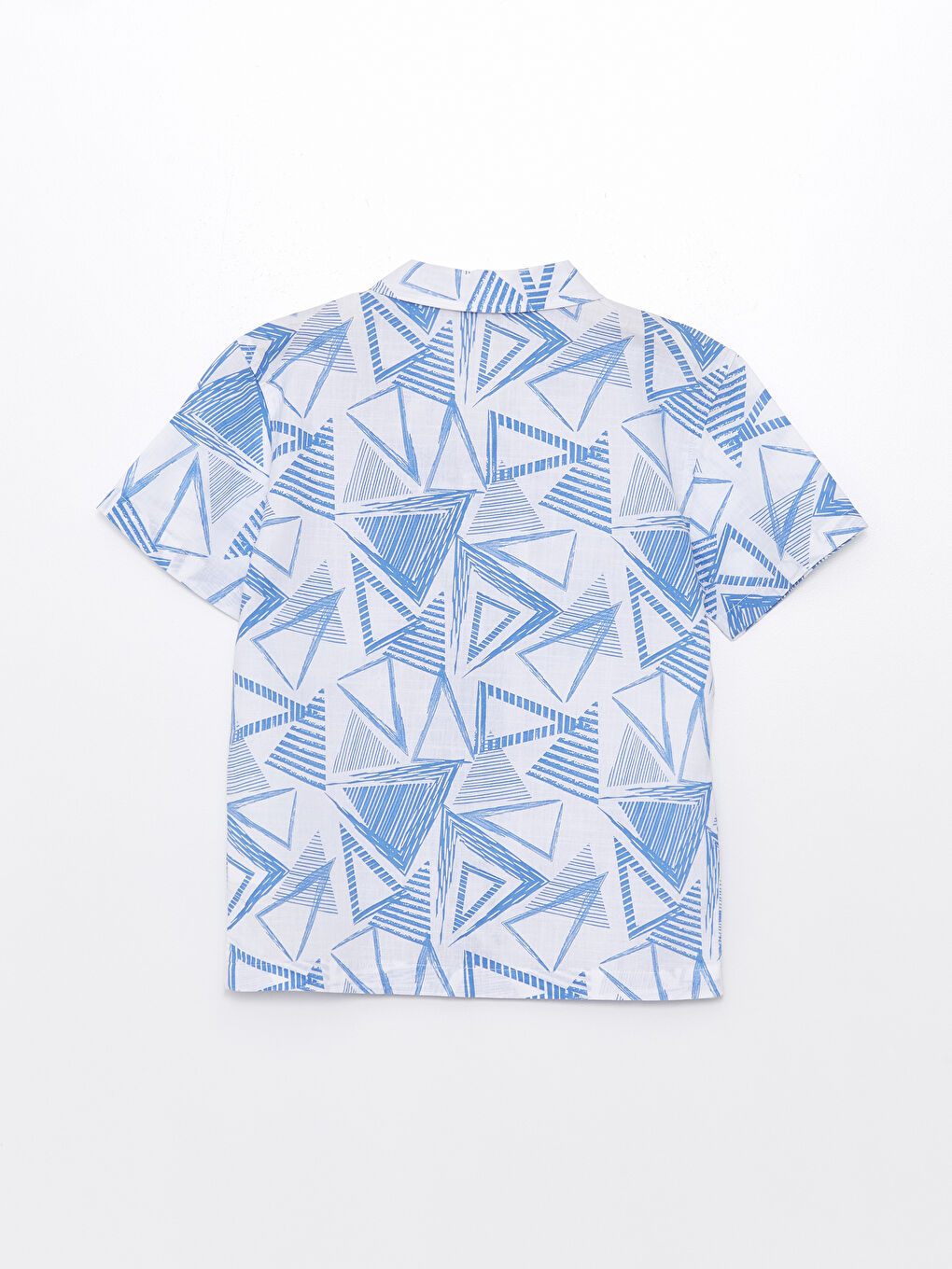Patterned Short Sleeve Boy Shirt and Shorts -S4EK95Z4-LQQ