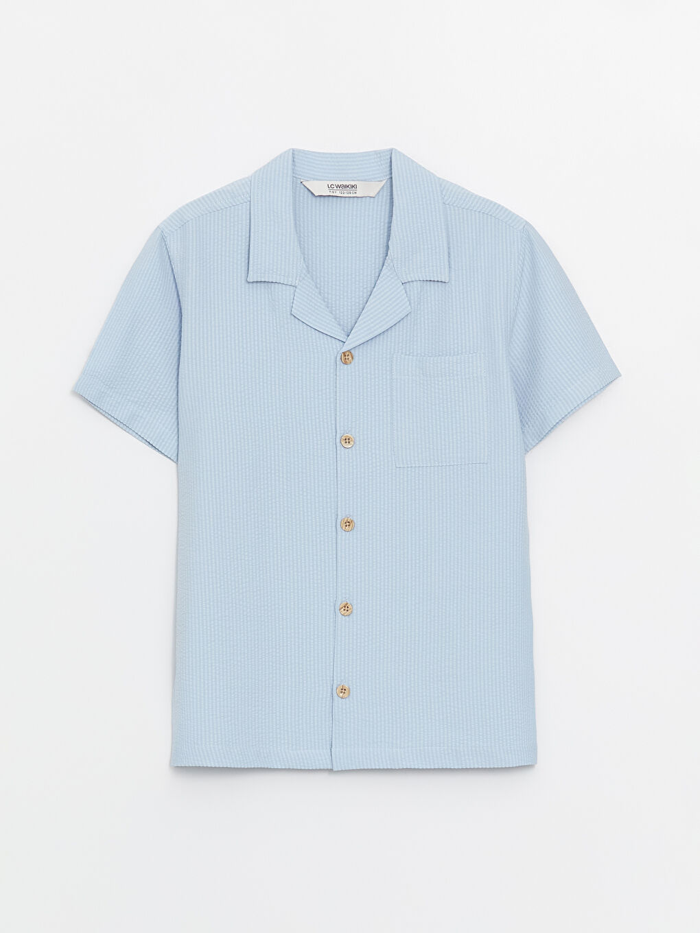 LCW Kids Basic Short Sleeve Boys' Shirt -S4EL74Z4-G9Q