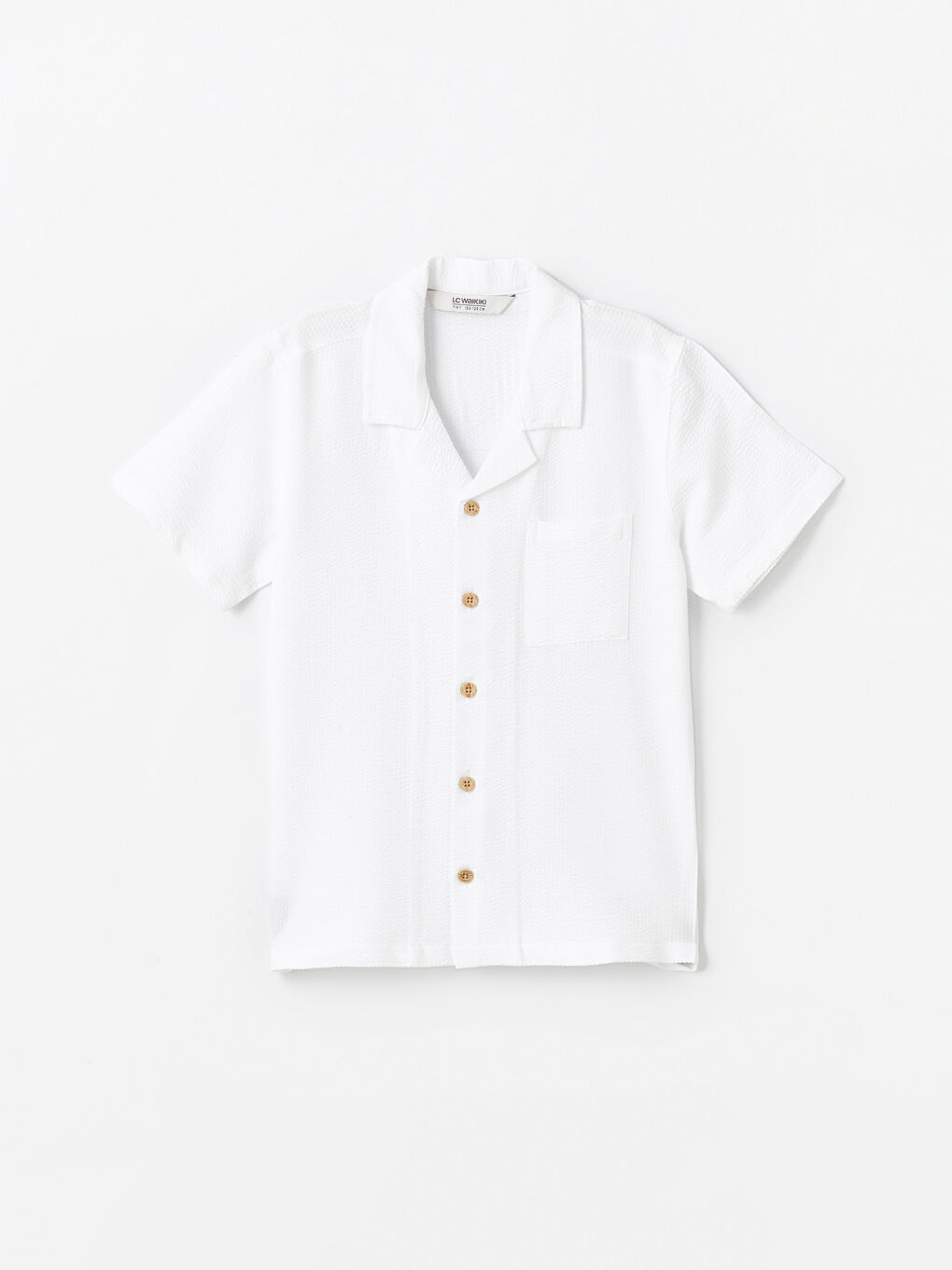 LCW Kids Basic Short Sleeve Boys' Shirt -S4EL74Z4-Q6K