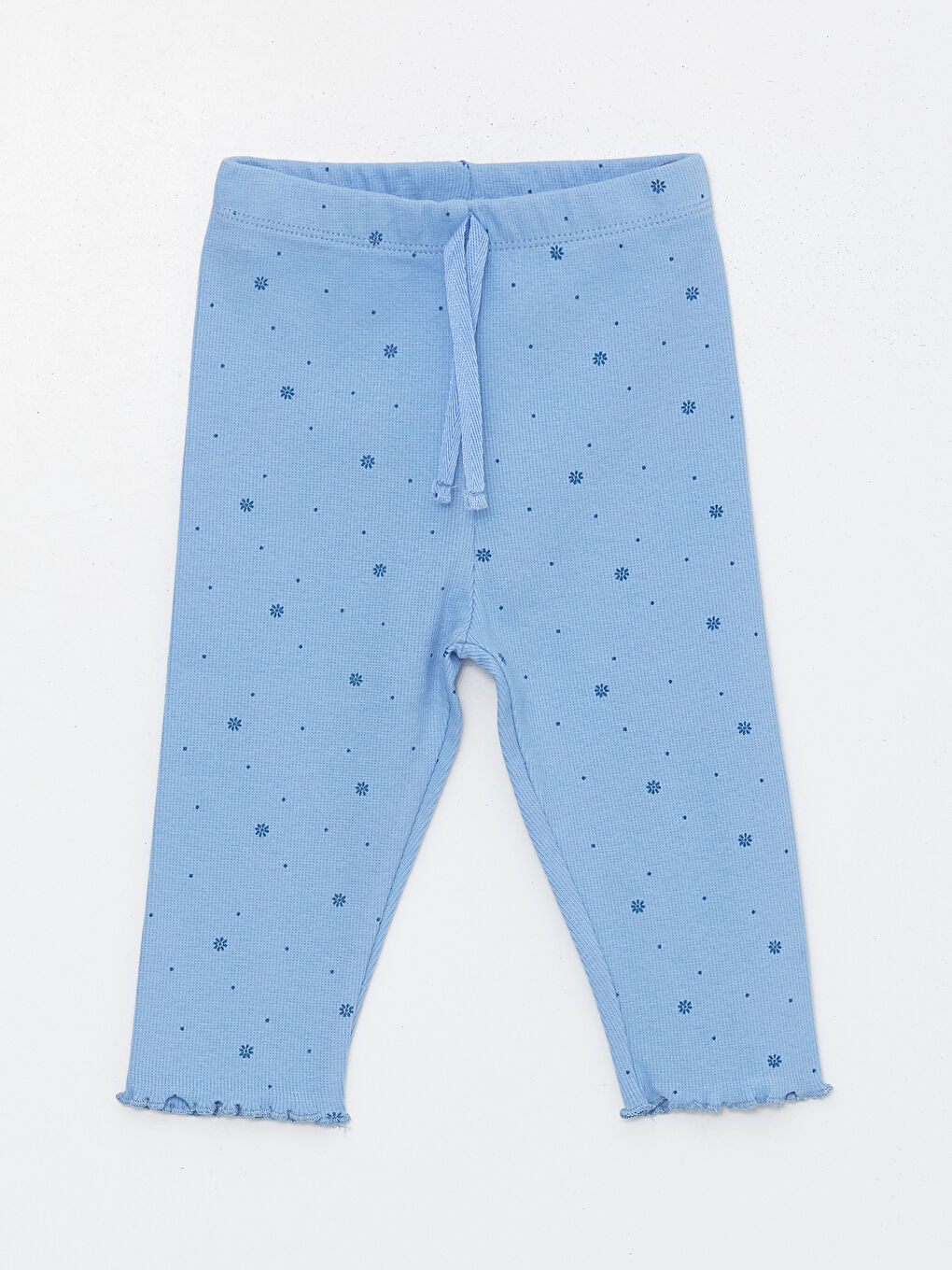 Elastic Waist Patterned Baby Girl Tights -S4EM56Z1-LS3