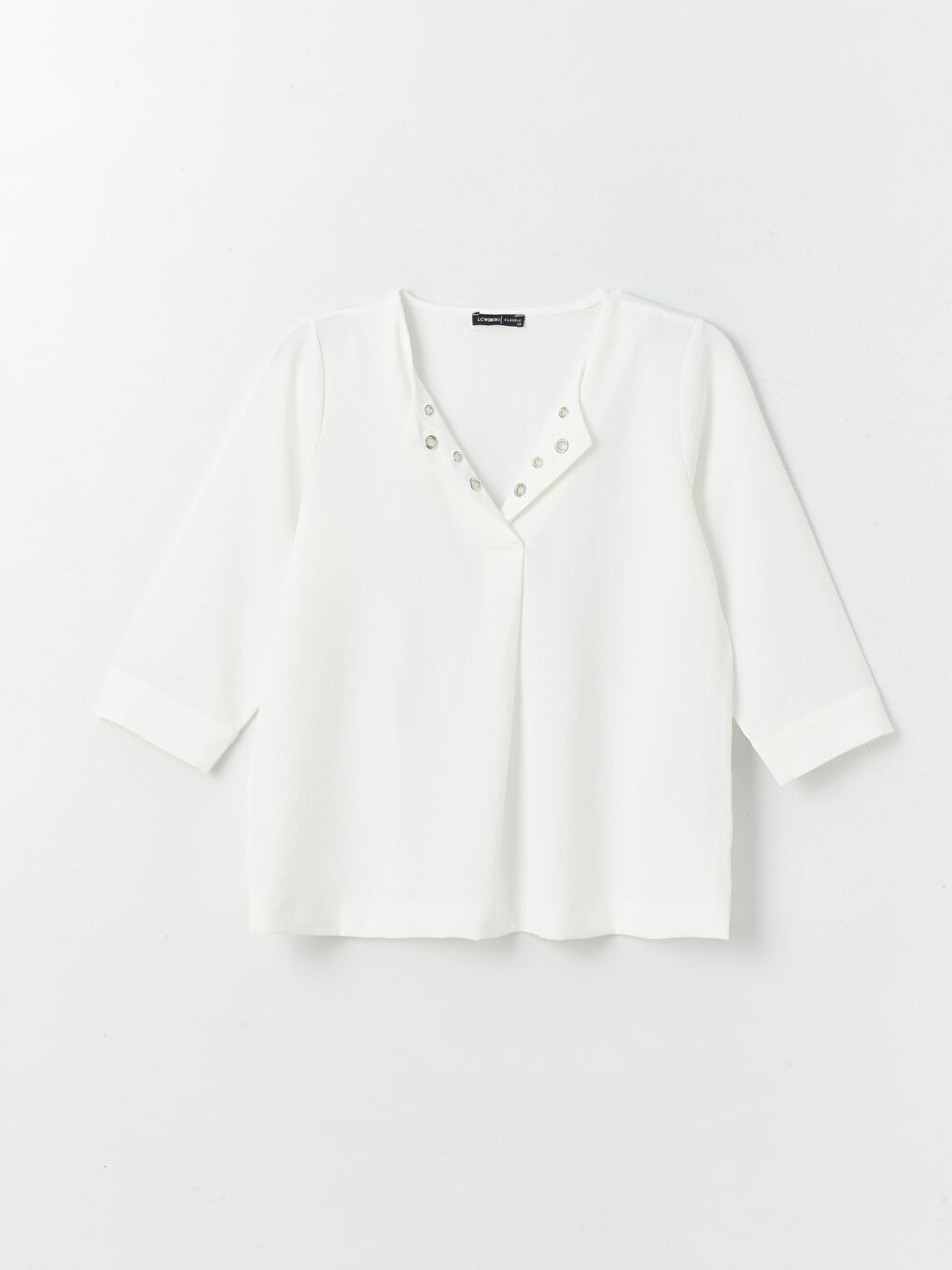 Loose Collar Plain Aerobin Women's Blouse -S4EM61Z8-EEW