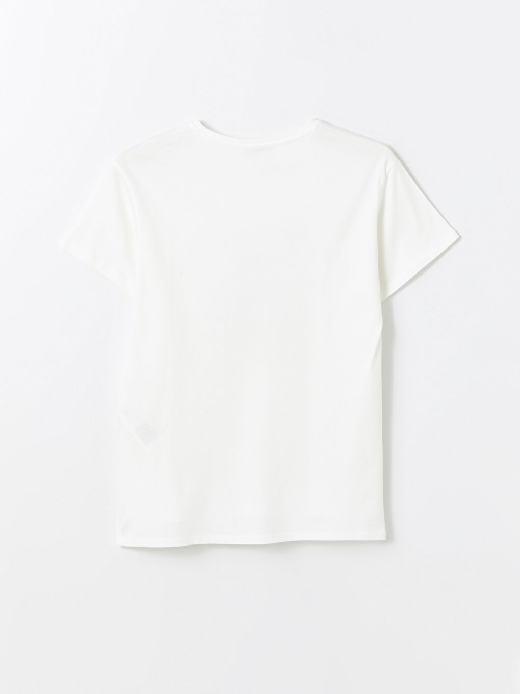 Crew Neck Printed Short Sleeve Women's T-Shirt -S4EM85Z8-FEW