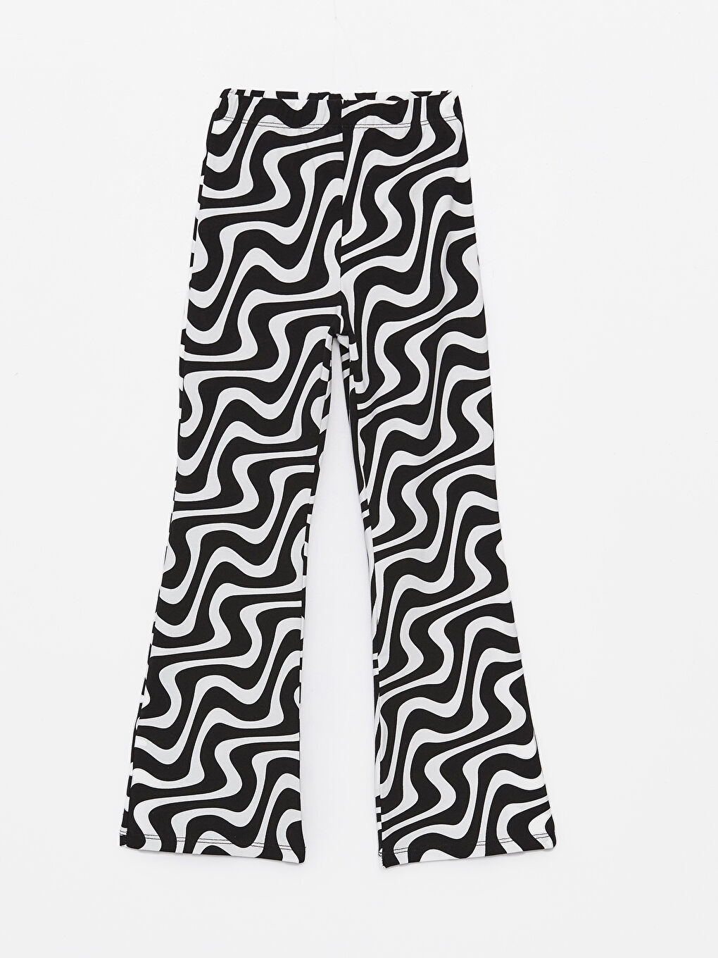 Elastic Waist Flared Leg Girls' Leggings -S4EN38Z4-LQJ