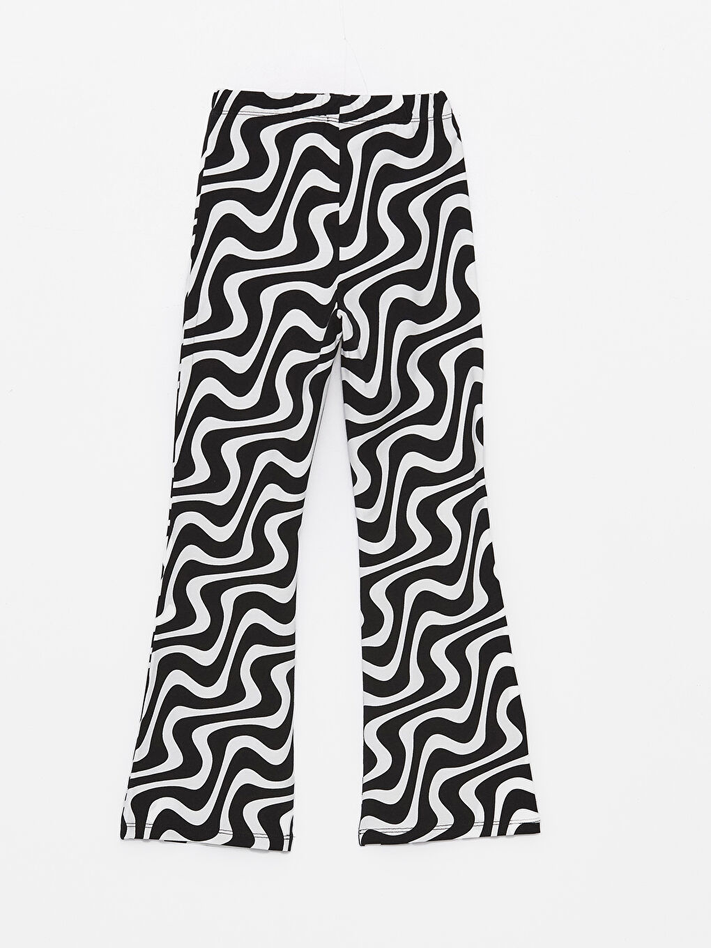 Elastic Waist Flared Leg Girls' Leggings -S4EN38Z4-LQJ