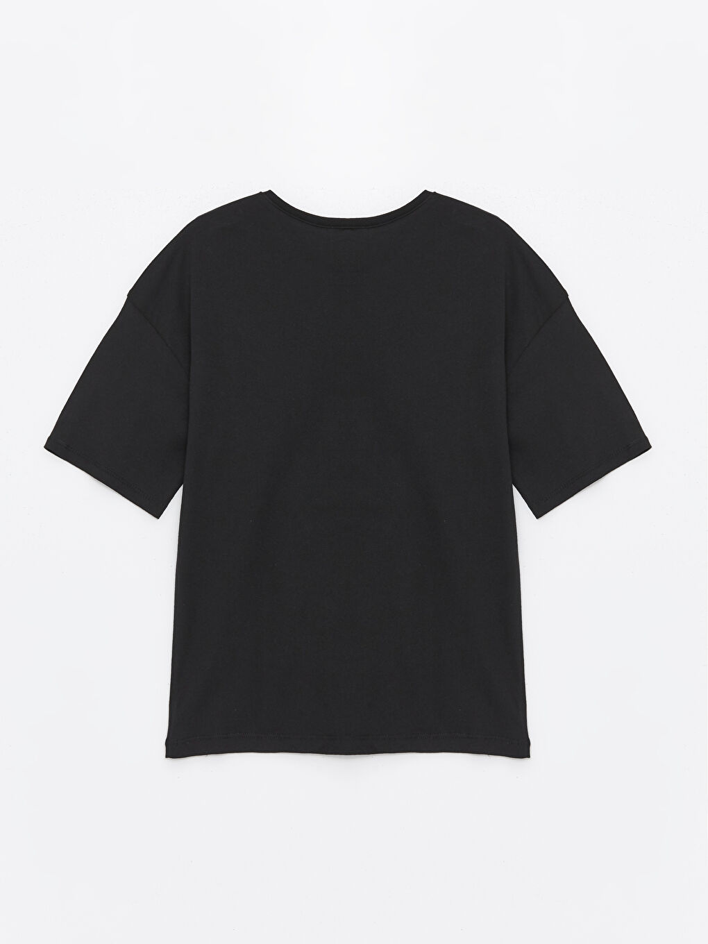 Crew Neck Printed Short Sleeve Girl T-shirt -S4EN70Z4-CVL