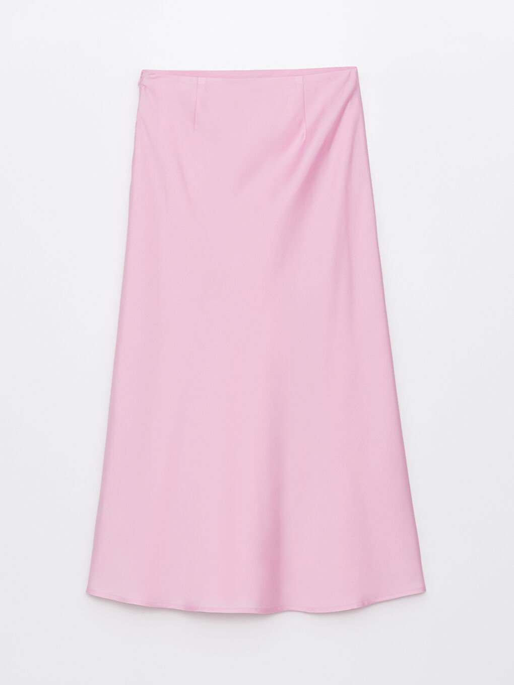 LCW Vision Standard Fit Plain A-Line Satin Women's Skirt -S4EN74Z8-QXA