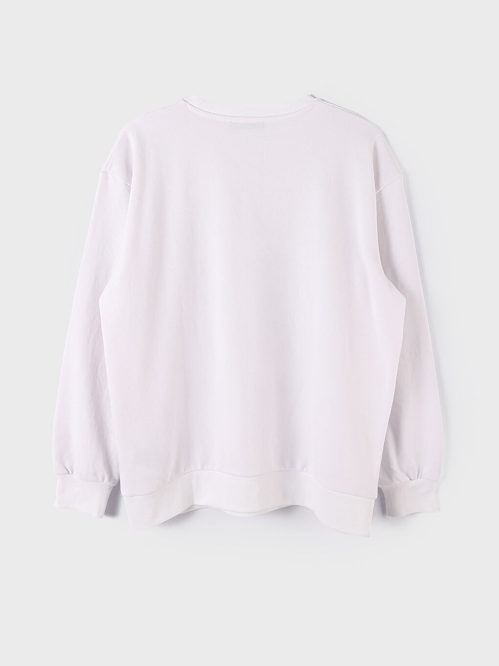 Crew Neck Printed Women's Sweatshirt-1