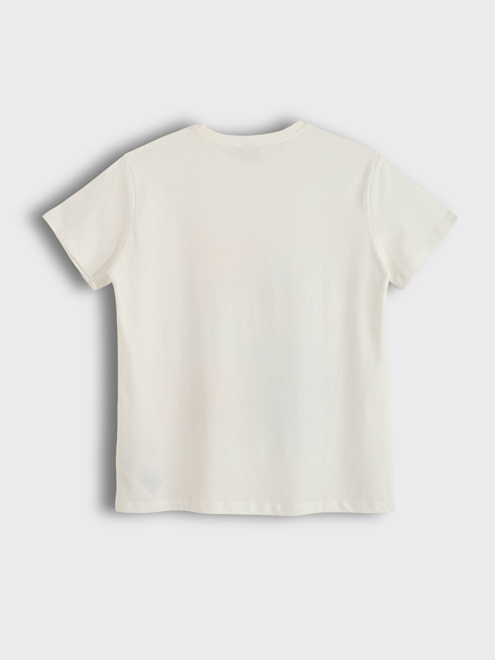 قميص بنات كم قصير مطبوع أنمي كول مدور-2