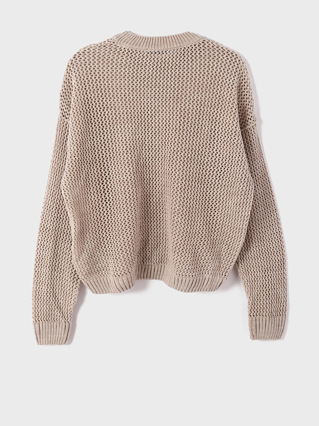 Crew Neck Knitwear Sweater-3